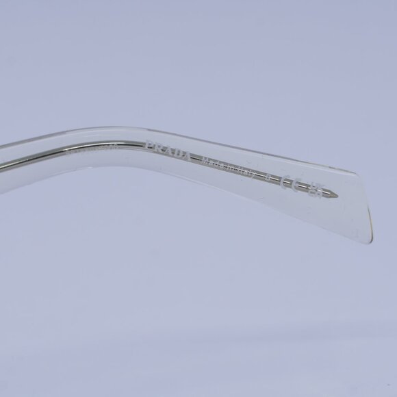 Prada PRB01V 19X1O1 Eyeglasses Pale Gold Plated 54mm Cat Eye Frame - Picture 7 of 10